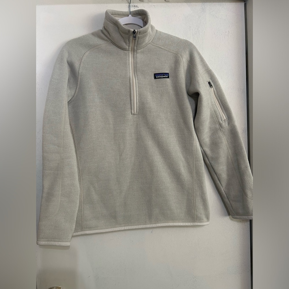 Patagonia BETTER SWEATER 1/4 zip PULLOVER• Tan